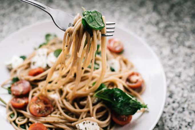 Tomato Basil Buratta Pasta